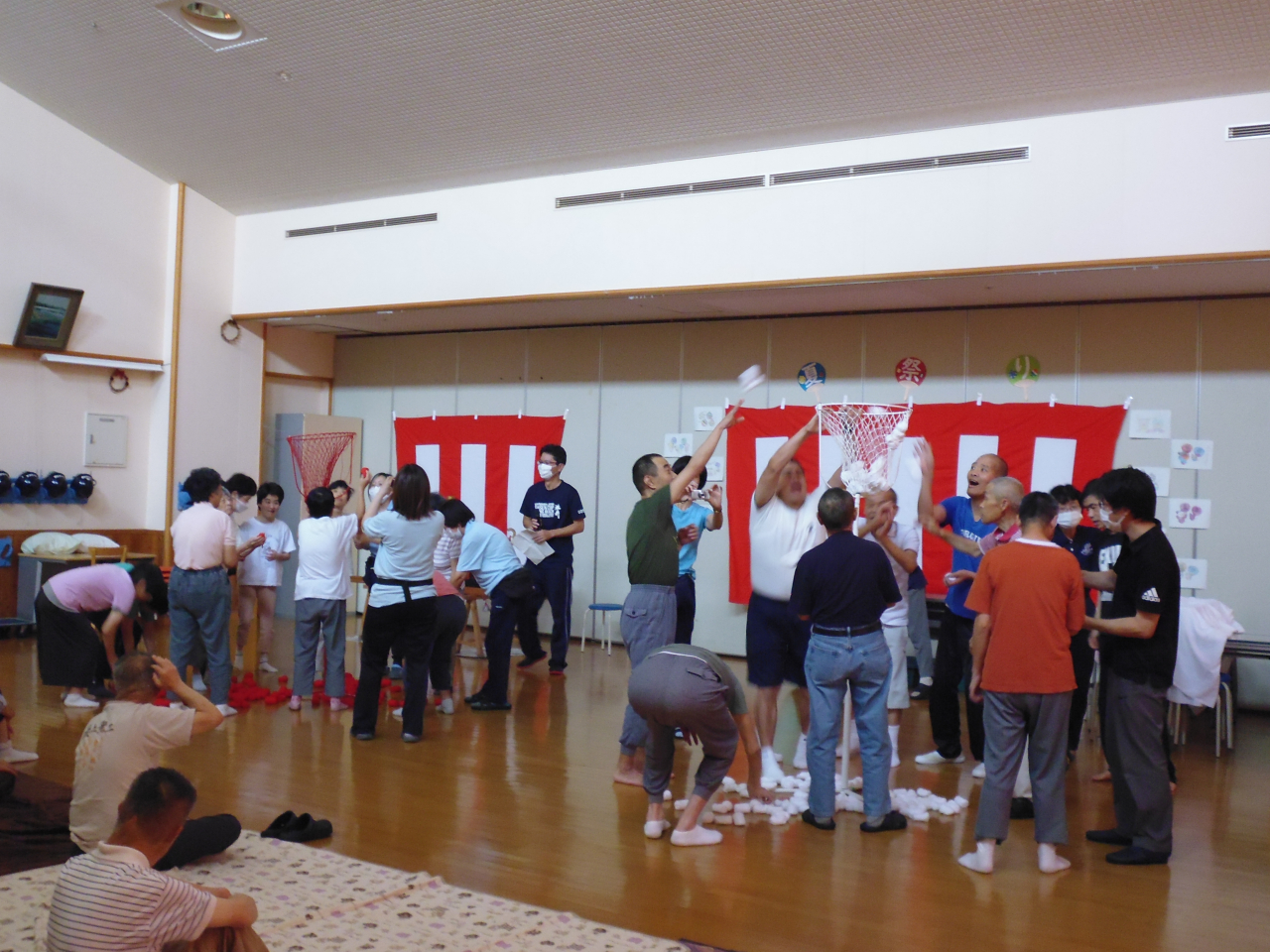 2022夏まつり玉入れ